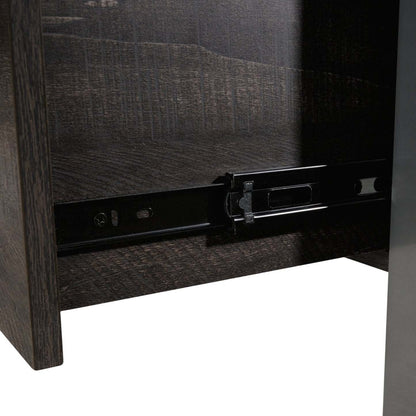 Rayna 59.84 L-Shaped Office Desk with 2-Drawers - Bureau en forme de L Rayna de 59,84 po avec 2 tiroirs - noyer foncé