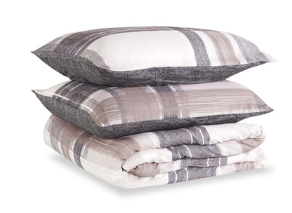 Ensemble d'édredon Conner 3 pièces pour lit double/grand lit | Ensemble d'édredon Conner de 3 pièces pour lit double ou grand lit