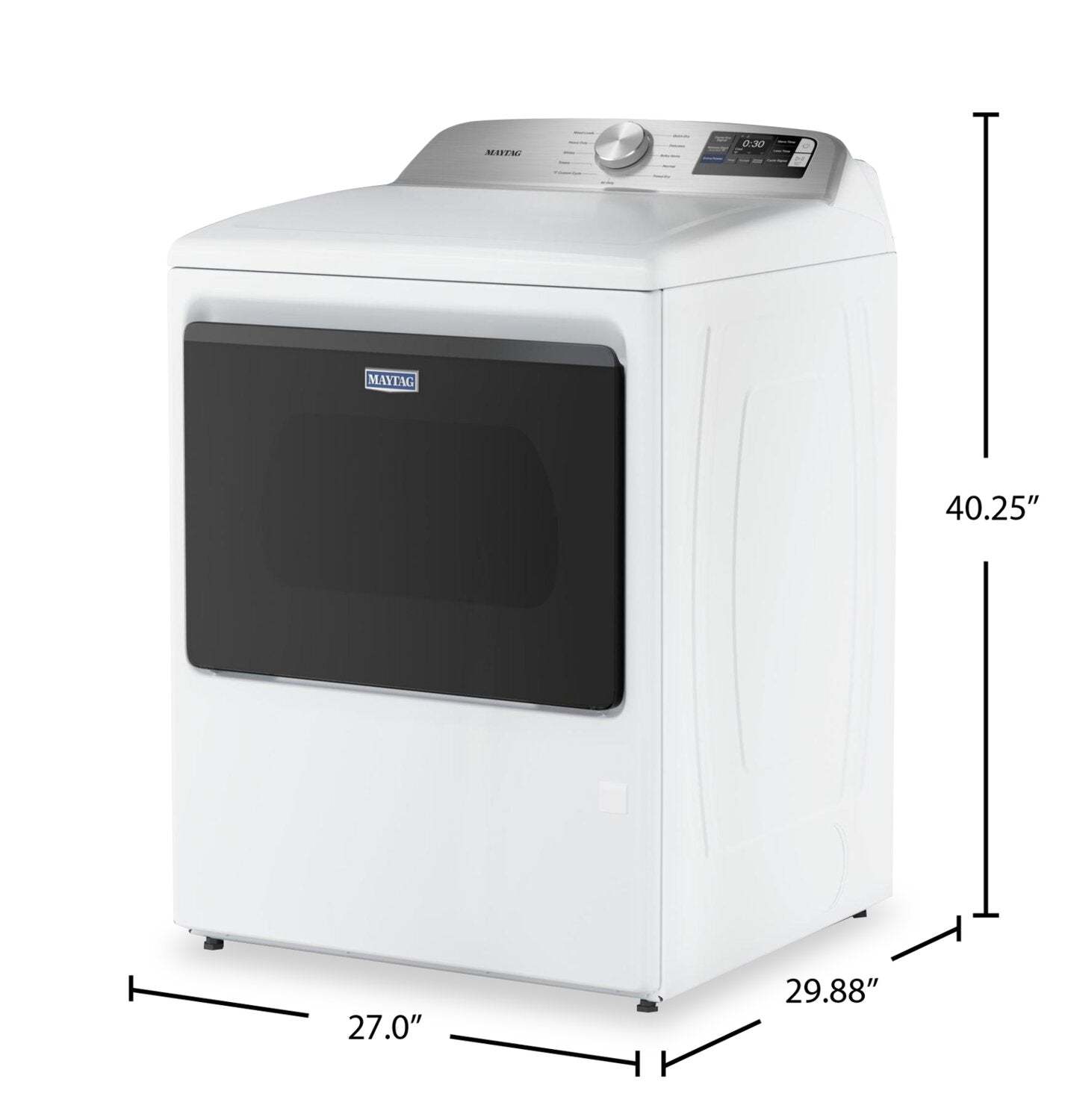 Maytag 7,4 pi³ Sécheuse électrique - blanche - YMED6205RW