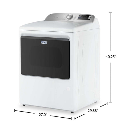 Maytag 7,4 pi³ Sécheuse électrique - blanche - YMED6205RW