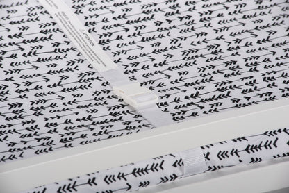 Table à langer avec matelas à langer Harper - Blanc | Table à langer Harper pour bébé avec matelas à langer - blanche