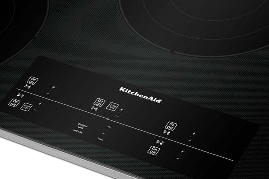 Surface de cuisson électrique KitchenAid de 36 po à 5 éléments - acier inoxydable - KCES956KSS