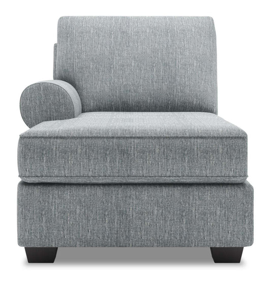 Sofa Lab Roll LAF Chaise - Luna Pewter | Fauteuil long de droite Roll de la collection Sofa Lab - Luna Pewter | RO242291