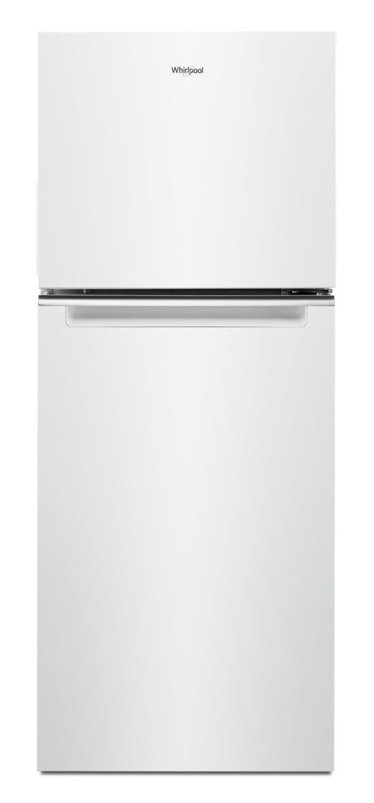 Réfrigérateur Whirlpool de 24 po et de 11,6 pi³ à congélateur supérieur - blanc - WRT112CZJW | Tourbillon 24 11,6 Cu. Fort. Réfrigérateur à congélateur supérieur - Blanc - WRT112CZJW