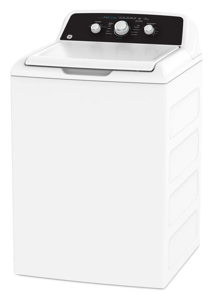 GE 4.4 Cu Ft. Top Load Washer – White - GTW334BMRWS | Laveuse GE à chargement par le haut de 4,4 pi³ - blanche - GTW334BMRWS