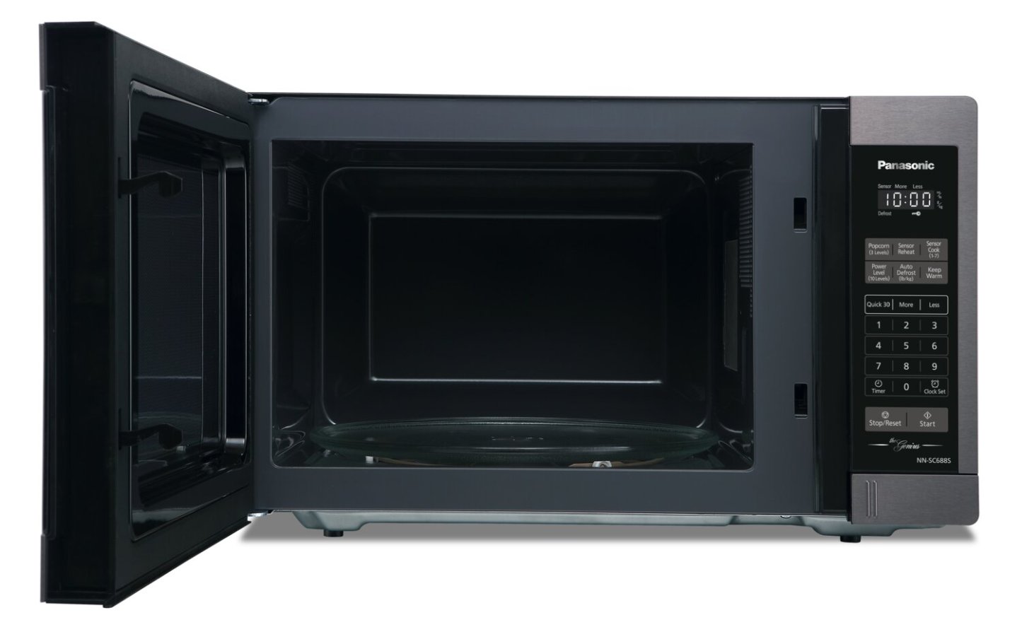 Panasonic 1,3 Cu. Fort. Micro-ondes de comptoir Inverter® - NNSC688SC | Four à micro-ondes de comptoir Panasonic de 1,3 pi3 avec technologie InverterMD - NNSC688SC | NNSC688C