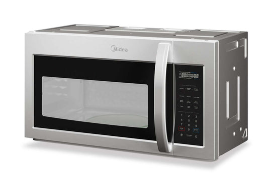 Midéa 30 1,9 Cu. Fort. Micro-ondes à hotte intégrée - MMO19S14ASTC | Quatre à micro-ondes à hotte intégrée Midea de 1,9 pi3 et de 30 po - MMO19S14ASTC | MMO19S14