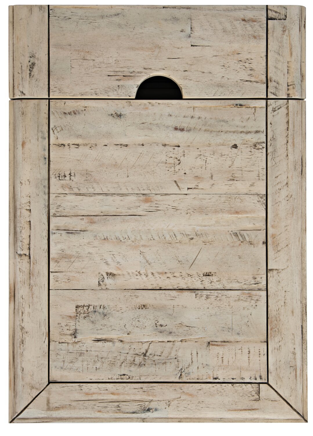 Rocco 16 Chairside Table avec USB - Crème|Table de fauteuil Rocco de 16 po avec USB - crème