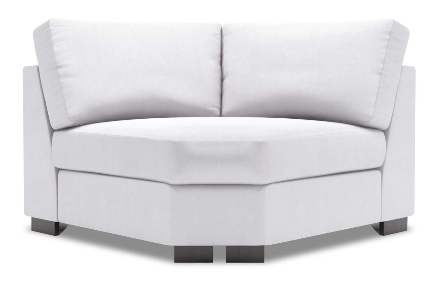 Coin incurvé pour canapé Lab Track - Pax Ice | Fauteuil courbé en coin Track de la collection Sofa Lab - Pax Ice | TR843449