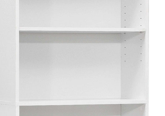 Bibliothèque 5 étagères Slade 24.75 - Blanc|Bibliothèque Slade de 24,75 po à 5 tablettes - blanche