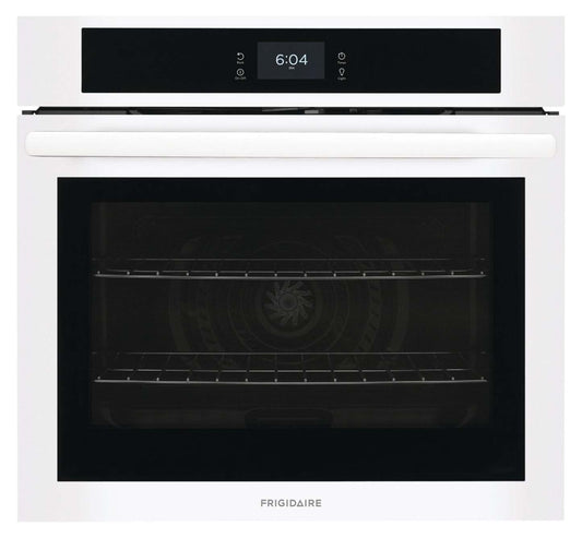 Frigidaire 30 5,3 pi³ Four mural simple électrique avec convection à ventilateur - blanc - FCWS3027AW | Quatre mural simple électrique Frigidaire de 5,3 pi³ et de 30 po avec convection à ventilateur - blanc…
