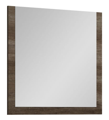 Miroir de commode de chambre Gino – Fabriqué en Italie, moderne – Marron | Miroir de commode de chambre à coucher Gino - fabriqué en Italie, moderne - brun