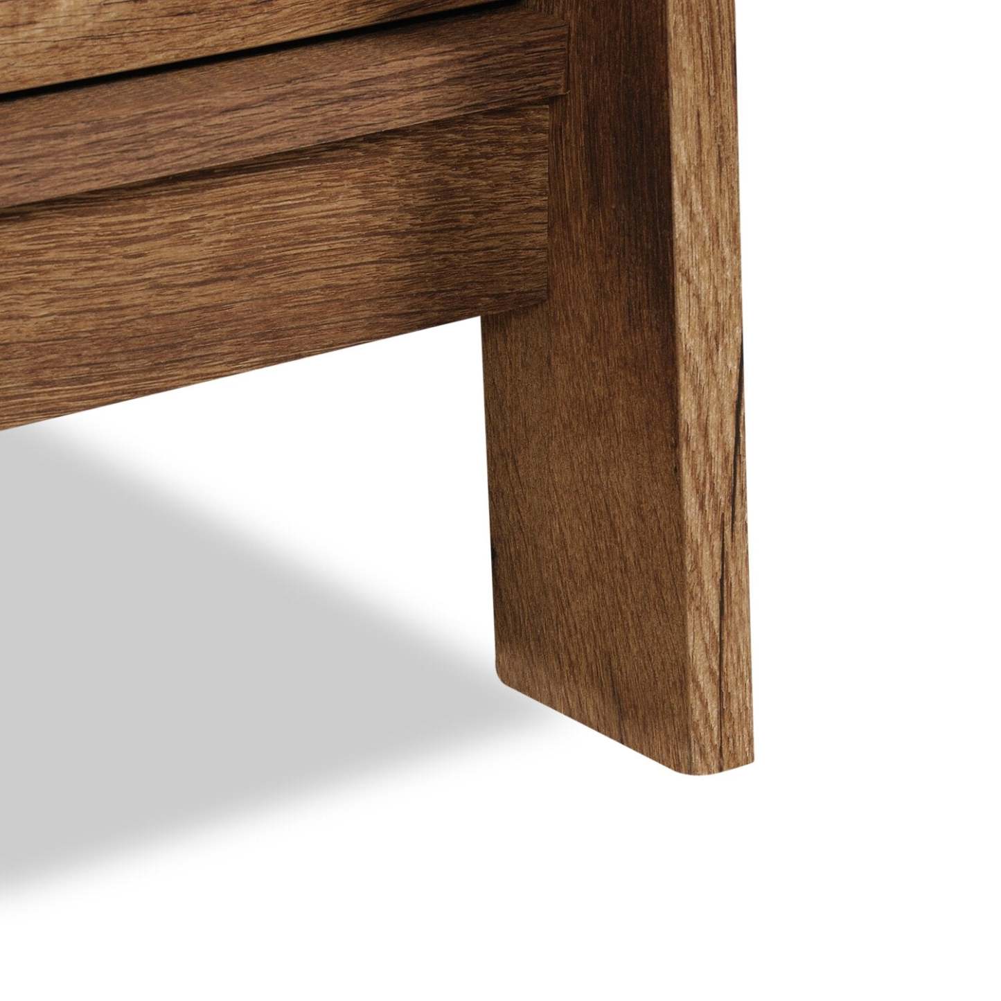 Bureau de direction Kyree de 59,06 po à 4 tiroirs - chêne antique