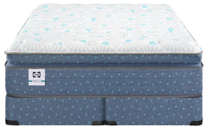 Sealy Posturepedic® Luxury Crown Jewel® Resort Paradiso Euro Pillowtop King Mattress Set | Ensemble Matelas Euro-plateau épais Paradiso Resort Luxury Posturepedic Crown Jewel de Sealy pour très grand lit