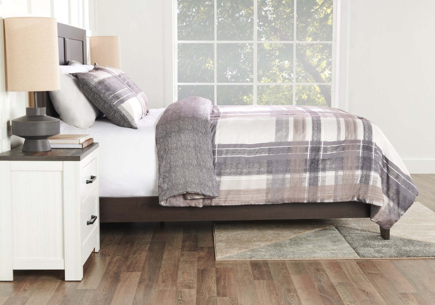 Ensemble d'édredon Conner 3 pièces pour lit double/grand lit | Ensemble d'édredon Conner de 3 pièces pour lit double ou grand lit