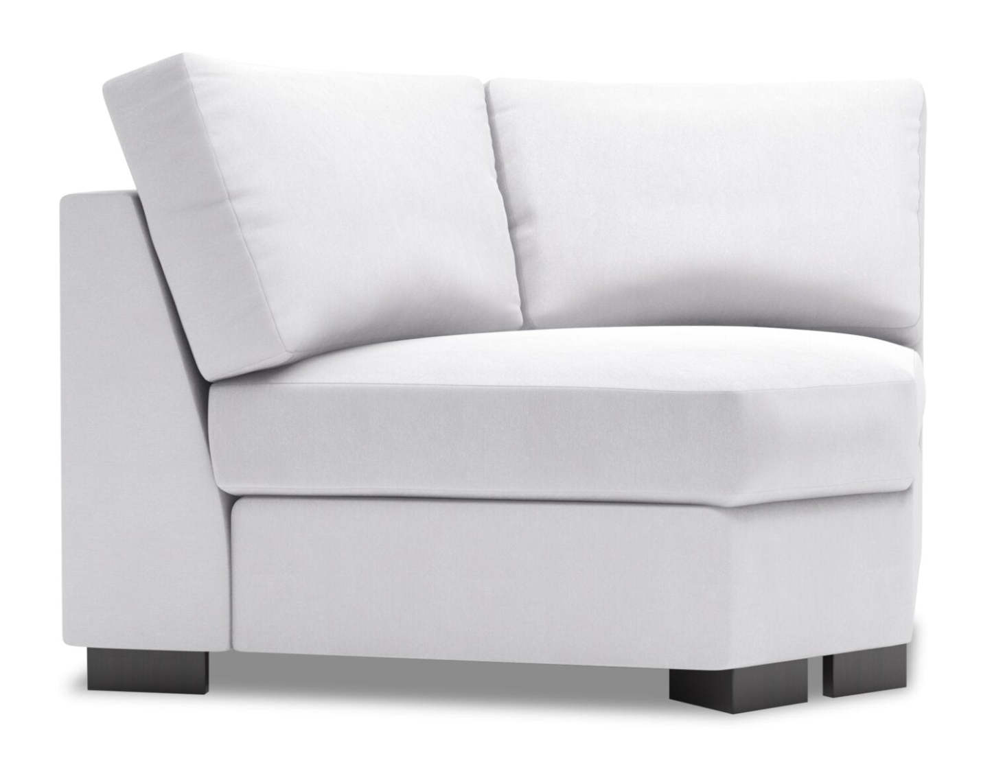 Coin incurvé pour canapé Lab Track - Pax Ice | Fauteuil courbé en coin Track de la collection Sofa Lab - Pax Ice | TR843449