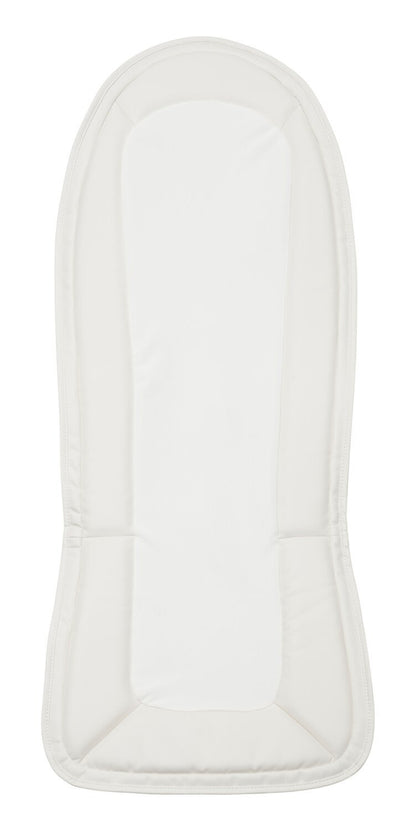 Fauteuil de massage inclinable LG de 29,6 po en tissu d'apparence cuir avec pouf assorti - beige