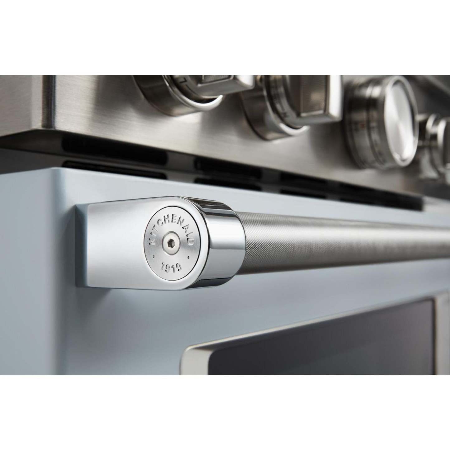 Cuisinière intelligente à gaz KitchenAid de 5,1 pi³ avec autonettoyage - bleu Miami - KFGC506JMB | KitchenAid 5.1 Cu. Ft. Smart Gas Range with Self-Clean - Miami Blue - KFGC506JMB