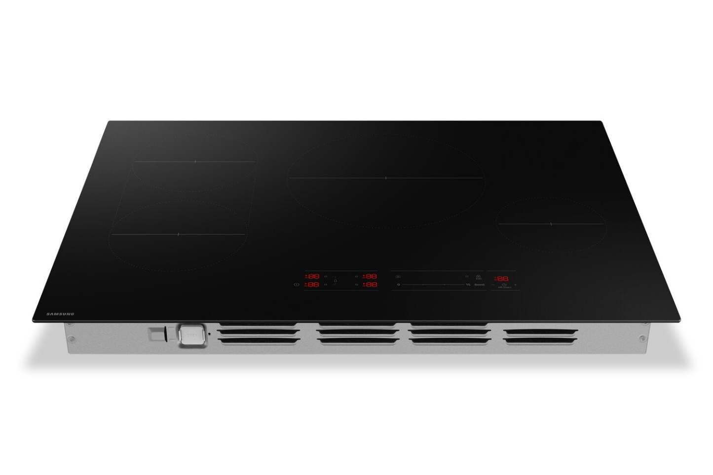 Samsung 30 Plaque de cuisson à induction à 4 éléments - Noir - CC70F30S2DAA | Surface de cuisson à induction Samsung de 30 po à 4 éléments - noire - CC70F30S2DAA