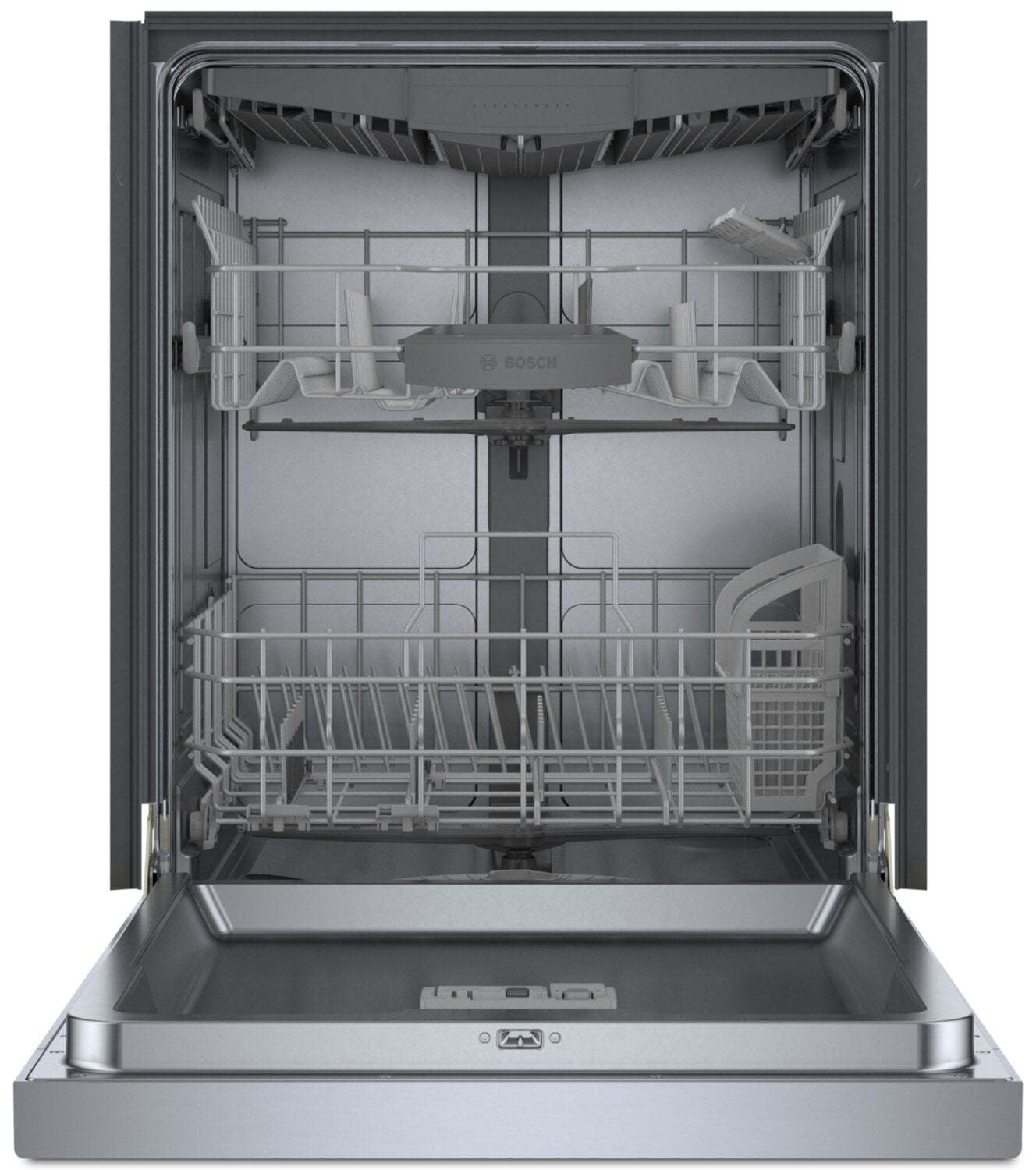 Bosch 300 Series Smart Dishwasher with PureDry® and Third Rack - SHE53C85N | Lave-vaisselle intelligent Bosch de série 300 avec PureDryMD et 3e panier - SHE53C85N | SHE5C85N