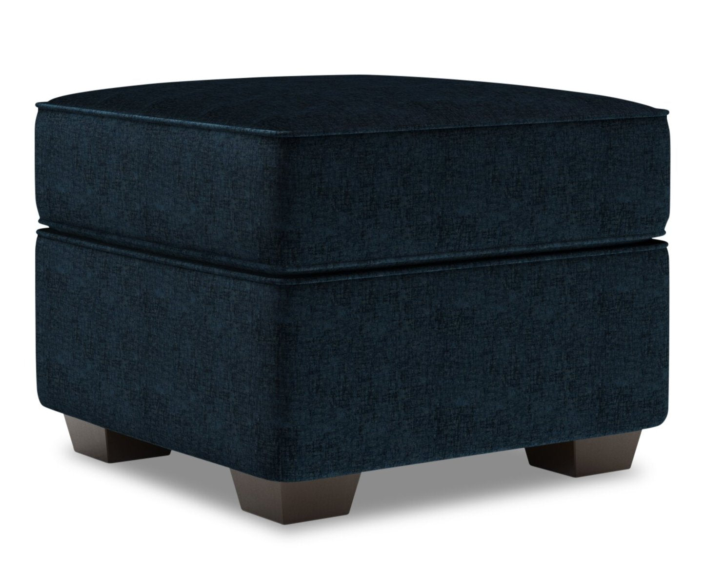 Fabriqué au Canada Canapé personnalisable Lab Roll 24 en tissu chenille - Bleu indigo de luxe | Pouf Roll de Sofa Lab de 24 po fabriqué au Canada en tissu chenille - bleu Luxury Indigo | RO803193