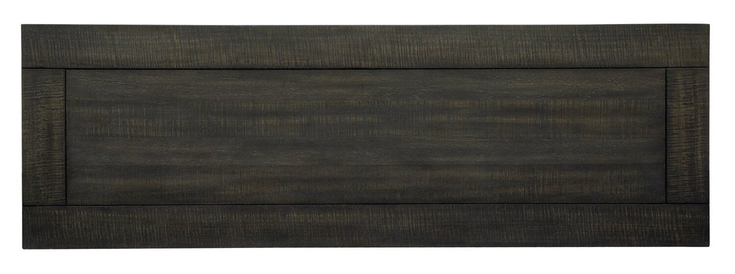 Hanson 50” Traditional Pine Sofa Table with Storage - Graphite | Table de salon traditionnelle Hanson de 50 po en pin avec rangement - graphite