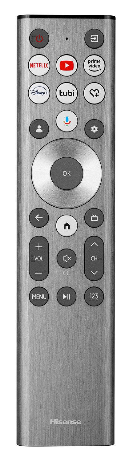 Hisense 55 QLED Mini LED 4K UHD HDR10+ Dolby Vision 144 Hz Google Smart TV (55U78N) | Téléviseur intelligent QLED à mini DEL de Hisense UHD 4K de 55 pouces à 144 Hz avec HDR10+, Dolby VisionMC et Google TVMC (55U78N)