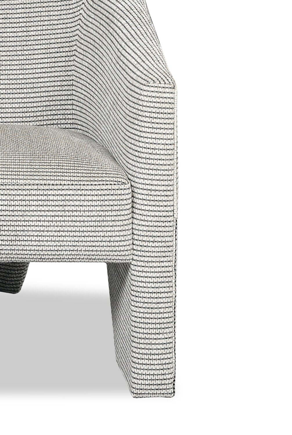 Fauteuil d'appoint en tissu chenille Adria 31 - Encre multicolore | Fauteuil d'appoint Adria de 31 po en tissu de chenille - encre multicolore