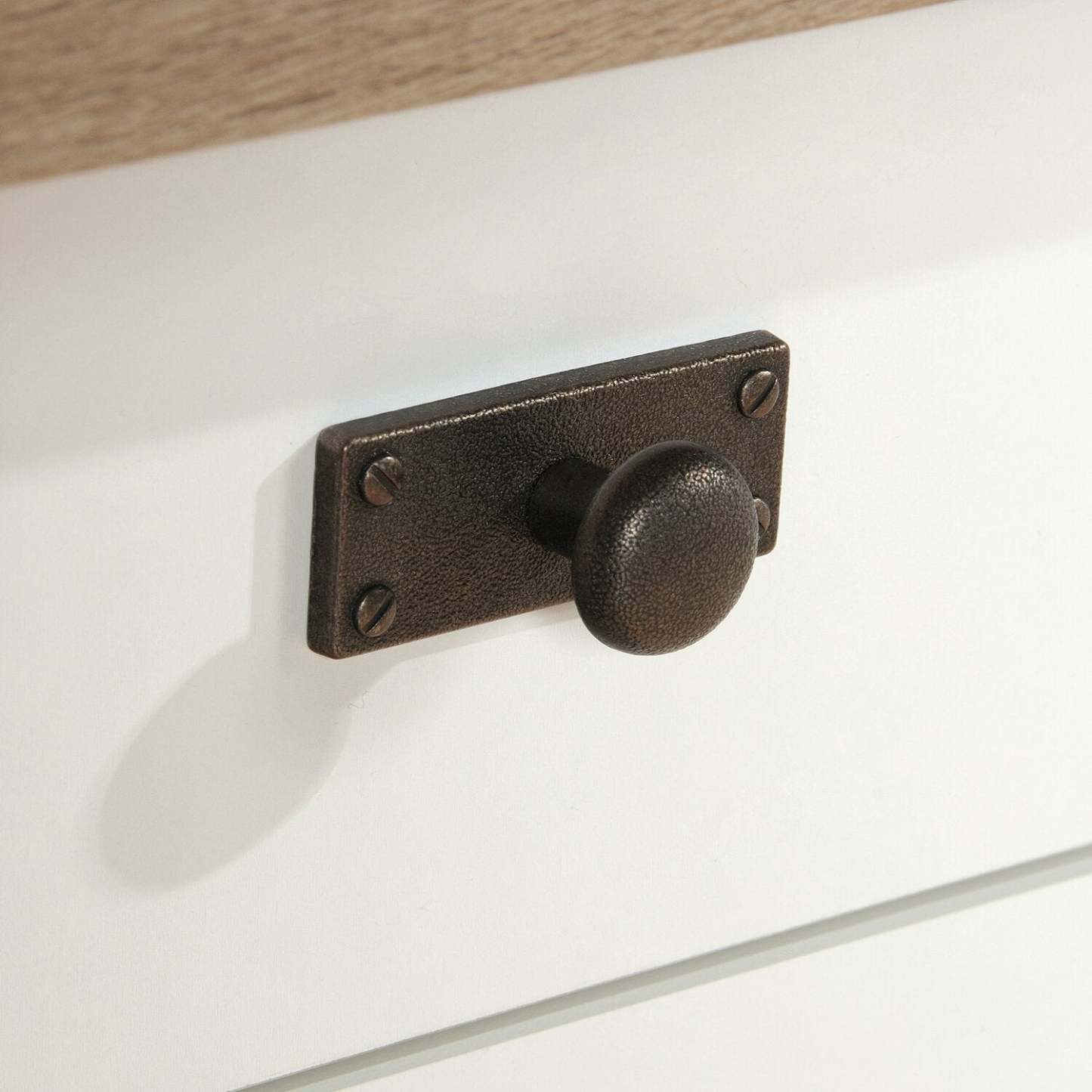 Joana 65.12 Bureau en forme de L - blanc doux | L-Shaped Office Desk Joana de 65,12 po - Soft White