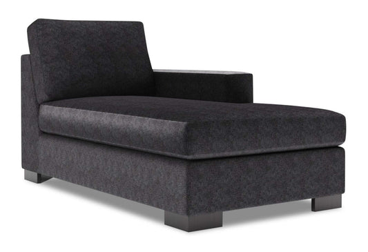 Sofa Lab Track RAF Chaise - Charbon de luxe | Fauteuil long gauche Track de la collection Sofa Lab - Charbon de luxe | TR282993