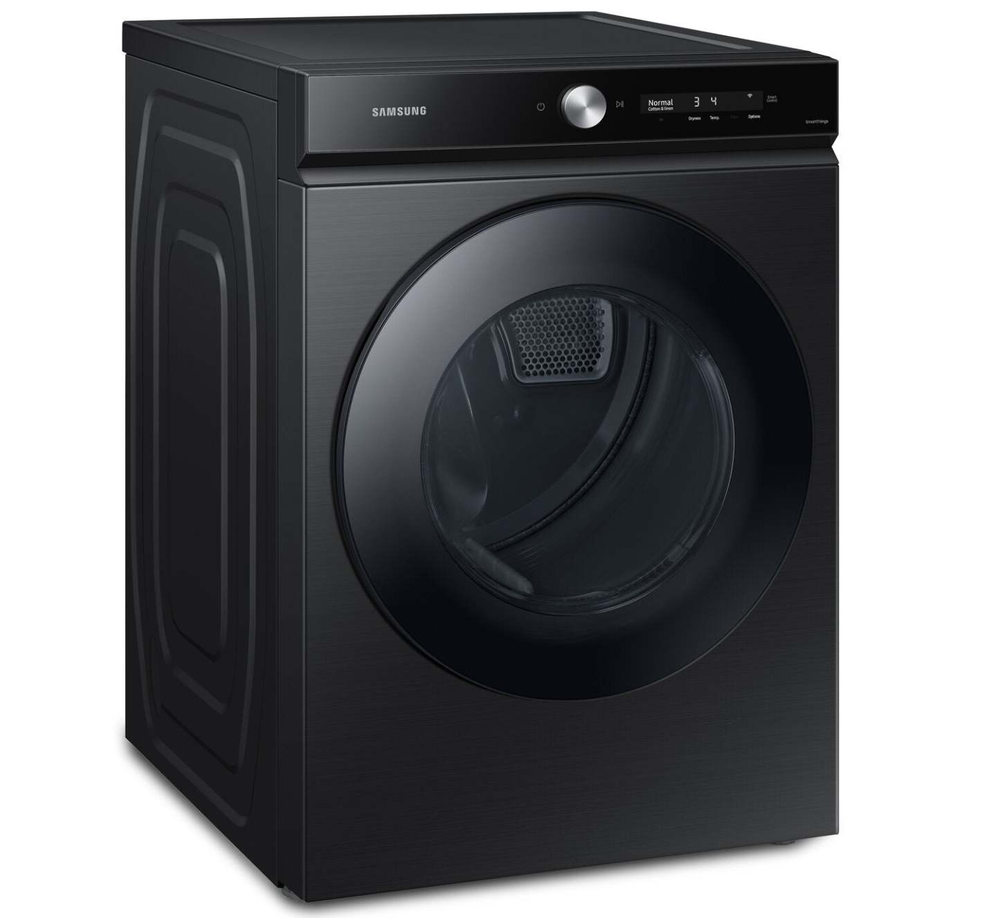 Samsung 7,6 pi³ Sécheuse électrique avec vapeur - Acier inoxydable noir - Superposable - DVE53BB8700VAC | Sécheuse électrique Samsung de 7,6 pi³ avec vapeur - acier inoxydable noir - superposable - DVE53BB8…