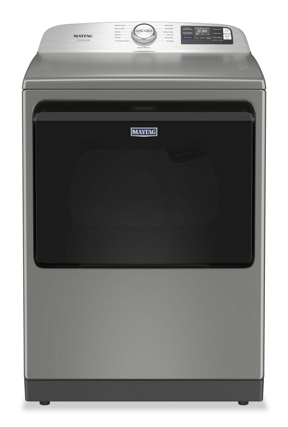 Maytag 7,4 pi³ Sécheuse électrique Animal Pet Pro - argenté radieux - YMED7205RR