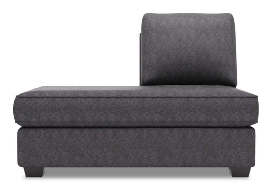 Sofa Lab Roll LAF Chaise Return - Charbon de luxe | Rallonge pour fauteuil long de gauche Roll de la collection Sofa Lab - Charbon de luxe | RO272993
