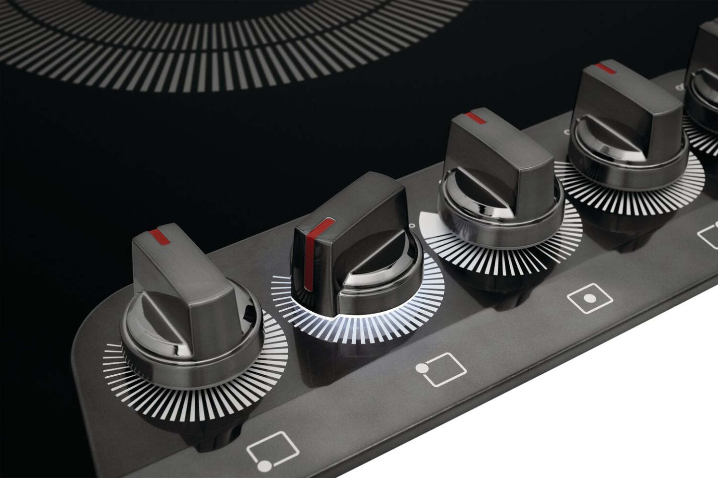 Frigidaire Gallery 36 Table de cuisson électrique à 5 éléments - Acier inoxydable noir - GCCE3670AD | Surface de cuisson électrique Frigidaire Gallery de 36 po à 5 éléments - acier inoxydable noir - GCC…