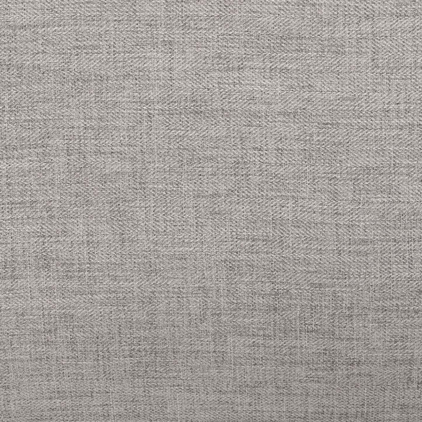 Kort & Co. Freeman 80” Linen-Look Fabric Condo Size Sofa with Wood Legs - Dove White | Sofa Freeman de Kort & Co. de 80 po de format condo en tissu d’apparence lin avec base et pattes en bois - blanc colombe