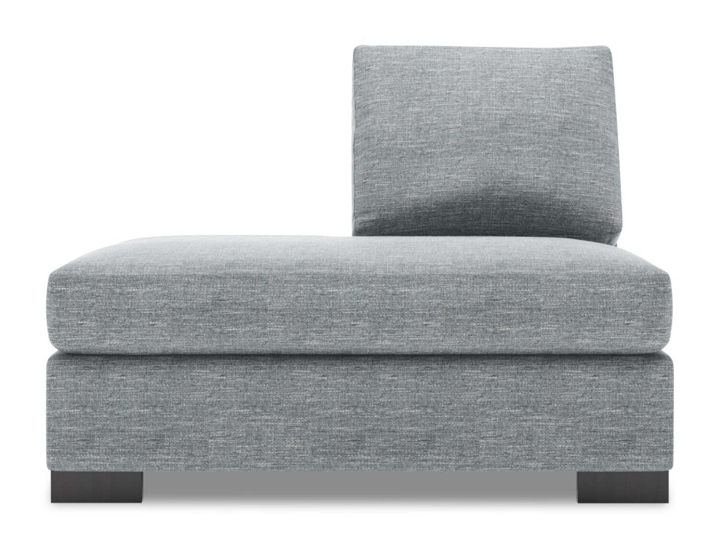 Sofa Lab Track LAF Chaise Return - Luna Étain | Rallonge pour fauteuil long de gauche Track de la collection Sofa Lab - Luna Pewter | TR272291