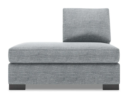 Sofa Lab Track LAF Chaise Return - Luna Étain | Rallonge pour fauteuil long de gauche Track de la collection Sofa Lab - Luna Pewter | TR272291