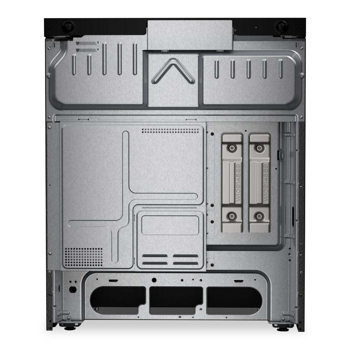 Cuisinière électrique Whirlpool de 30 po et de 5,3 pi³ avec cuisson à air - noire sur acier inoxydable - YWSES5030SV