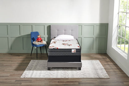 Matelas Brickley Eurotop pour lit simple moyen | matelas semi-ferme à Euro-plateau Brickley pour lit simple