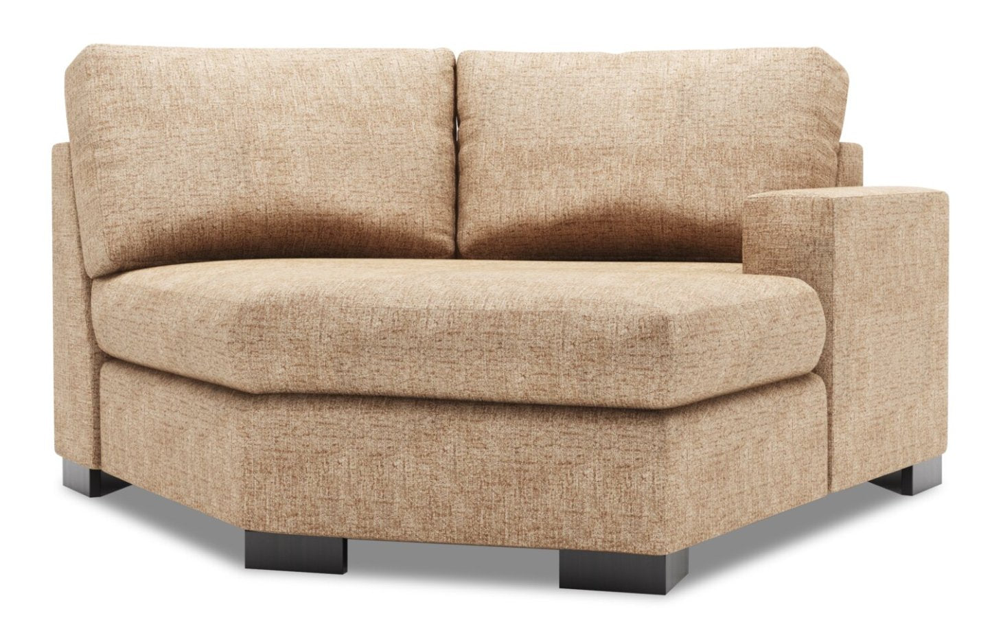 Sofa Lab Track RAF Cuddler - Luxury Taupe | Fauteuil Cuddler de droite Track de la collection Sofa Lab - Luxury Taupe | TR862893