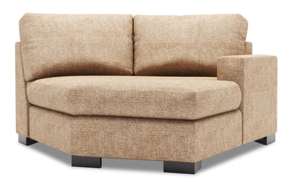 Sofa Lab Track RAF Cuddler - Luxury Taupe | Fauteuil Cuddler de droite Track de la collection Sofa Lab - Luxury Taupe | TR862893