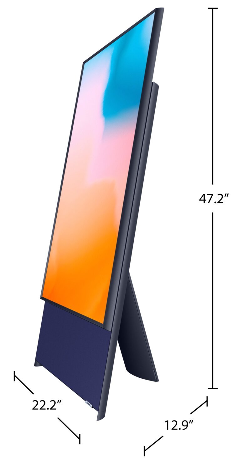 Samsung 43 The Sero QLED 4K Quantum HDR HGiG Auto Rotating Screen Smart TV (QN43LS05BAFXZC) | Téléviseur intelligent QLED Le Sero de Samsung 4K de 43 po avec Quantum HDR, HGiG et écran à rotation automatique (QN43LS05BAFXZC)