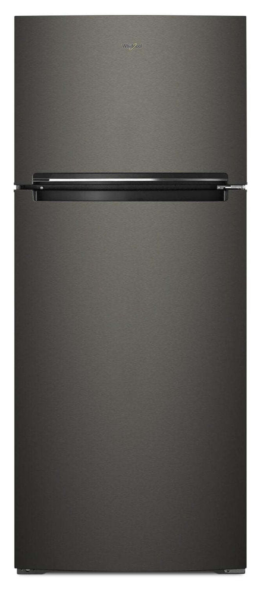 Réfrigérateur Whirlpool de 28 18 pi³ à congélateur supérieur - acier inoxydable noir - WRT518SZKV | Whirlpool 28 18 Cu. Ft. Top-Mount Refrigerator - Black Stainless - WRT5…
