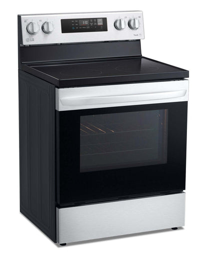 Cuisinière intelligente électrique LG de 6,3 pi³ avec EasyCleanMD - acier inoxydable - LREL6321S | LG 6.3 Cu. Ft. Smart Electric Range with EasyClean® - Stainless Steel - LREL6321S