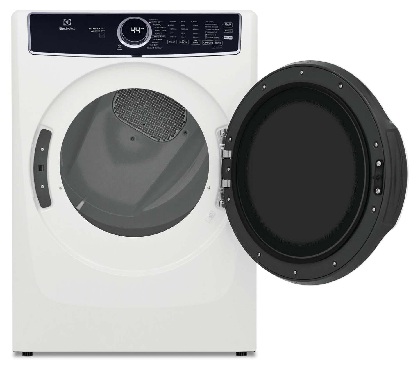 Sécheuse électrique Electrolux de 8 pi³ avec vapeur - blanche - superposable - ELFE763CAW | Electrolux 8 Cu. Ft. Electric Dryer with Steam - White - Stackable - ELFE763CAW