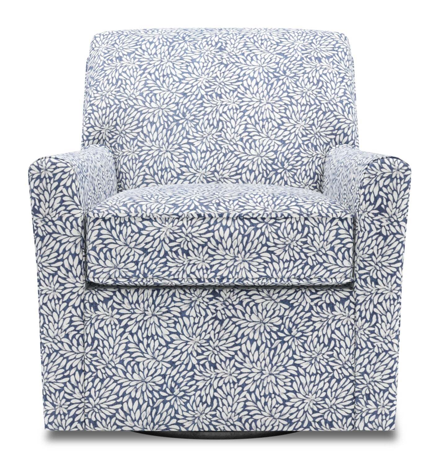 Fauteuil d’appoint pivotant personnalisable Sofa Lab de 31 po fabriqué au Canada en tissu - Spa multicolore | Fauteuil d’appoint pivotant Sofa Lab de 31 po fabriqué au Canada en tissu - Spa multicolore | SWIV1145