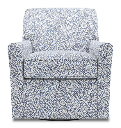 Fauteuil d’appoint pivotant personnalisable Sofa Lab de 31 po fabriqué au Canada en tissu - Spa multicolore | Fauteuil d’appoint pivotant Sofa Lab de 31 po fabriqué au Canada en tissu - Spa multicolore | SWIV1145