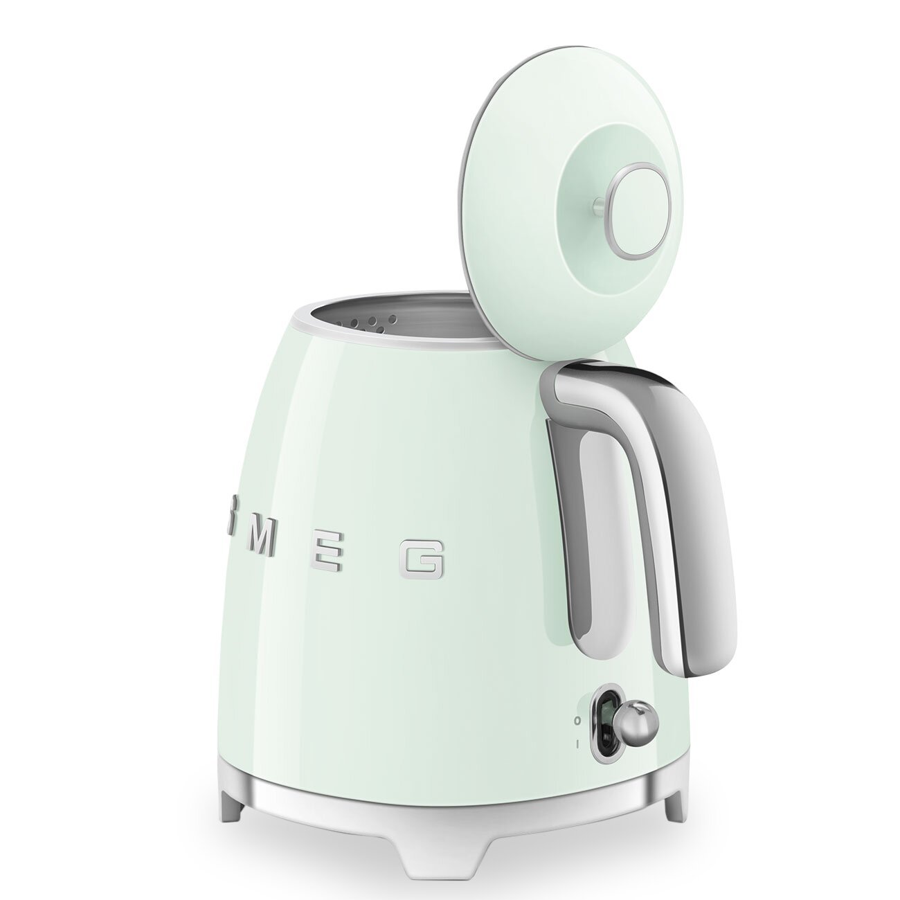 Smeg 0,8 L Mini bouilloire électrique sans fil - KLF05PGUS|Mini bouilloire électrique Smeg sans fil de 0,8 l - KLF05PGUS