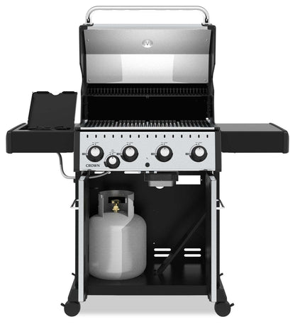 Barbecue à gaz propane Broil King Crown™ S 440 de 40 000 BTU - 865364 | Barbecue à gaz propane de 40 000 BTU Broil King CrownMC de série S 440 - 865364 | 865364LP
