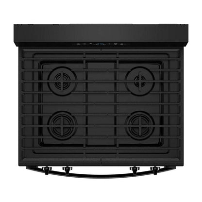 Cuisinière à gaz Whirlpool de 30 po et de 5,3 pi³ avec brûleur SpeedHeatMC - WFGS3530RB | Cuisinière à gaz Whirlpool de 5,3 pi³ et de 30 po avec brûleur SpeedHeatMC - WFGS3530RB | WFGS353B